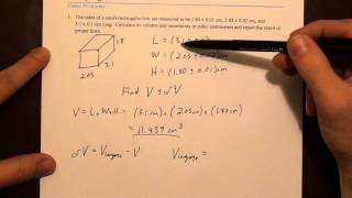 propogation of error  basic functions [upl. by Naired]