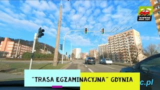 quotTrasa egzaminacyjnaquot Gdynia  egzamin na prawo jazdy kat B [upl. by Ofloda]