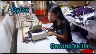 Cylex my niece while sewing jersey [upl. by Crichton688]