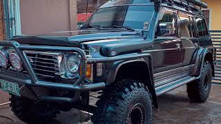 Nissan patrol safari GQY60 full setup by Pitbullbars4x4 [upl. by Oderfla]