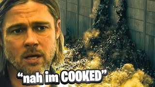 The time BRAD PITT SAVED THE WORLD from ZOMBIES WORLD WAR Z [upl. by Eramat510]