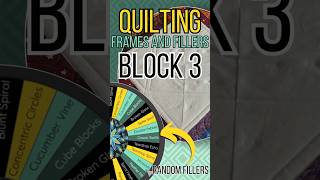 Quilting with Rulers Block 3 Frame quilting longarmquilting freemotionquilting [upl. by Annamarie]