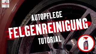 Autopflege Tutorial Felgenreinigung [upl. by Aneled]