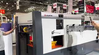 Die cutter HT760E high speed 10000sph in Drupa 2024 [upl. by Eanom]