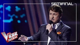 Alfonso Pahino canta De amor ya no se muere  Semifinal  La Voz Senior Antena 3 2020 [upl. by Sosthena106]