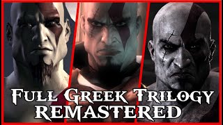 GOD OF WAR TRILOGY REMASTERED Greek Saga FULL TRILOGY Walkthrough 60FPS Full HD No Commentary [upl. by Buerger]