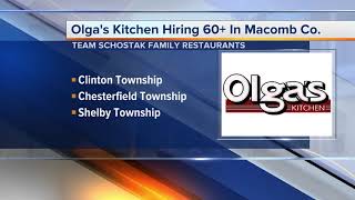 Workers Wanted Olgas Kitchen hiring 60 in Macomb Co [upl. by Kennan]