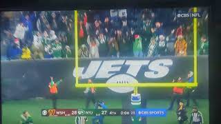 New York Jets Greg Zuerlein Game Winning 54 Yard Field Goal against Washington Commanders [upl. by Bagley480]