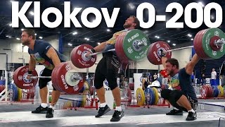 Dmitry Klokov 0  200kg Pause Snatch Full Session 2015 World Weightlifting Championships [upl. by Ellyn]