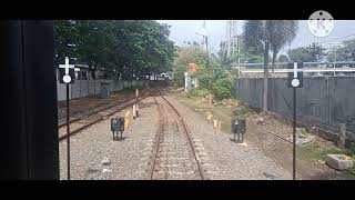 Backride Kereta api lokal merak dari stasiun merak menuju stasiun cilegon [upl. by Gardel485]