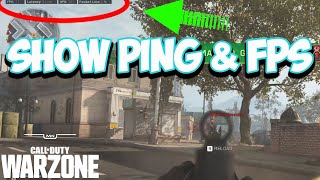 How To Show Fps In Call Of Duty Warzone [upl. by Naryk]