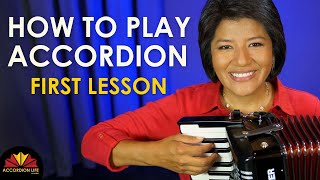 How To Play The Accordion For Beginners  Accordion Life Academy [upl. by Olonam]