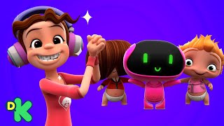 Los bebés aman a Dolores ¡La mejor niñera  Mini Beat Power Rockers  Discovery Kids [upl. by Kirkwood]