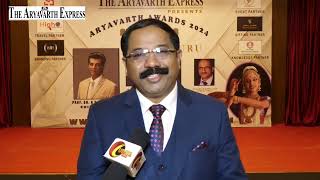 Dr Avinash Patil  Aryavarth Awards Season8 media awards business awards [upl. by Nuhs]