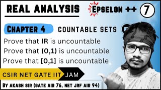 prove that 0 1 is uncountable  prove that set of real numbers is uncountable [upl. by Bathsheba]