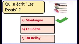 40 question de culture générale sur la littérature [upl. by Madison]