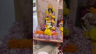 Saraswati Maa er saj saraswatipuja saraswati saraswatidevi [upl. by Munster]