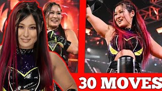 Top 30 Moves of Io Shirai Iyo Sky [upl. by Thayer551]