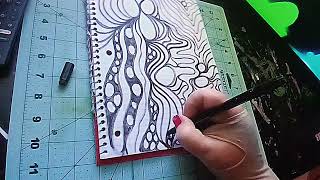 Squigglytwisty lines drawing [upl. by Mahmoud]