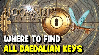 Hogwarts Legacy ALL 16 DAEDALIAN KEY LOCATIONS How to open House Chest  The Daedalian Keys Quest [upl. by Senga]