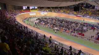 Mens Point Race Final  2014 UCI Track Worlds [upl. by Teriann46]