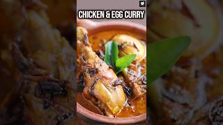 Chicken amp Egg Curry Recipe  How To Make Egg Chicken Curry  Spicy Chicken Curry recipe shorts [upl. by Melnick]