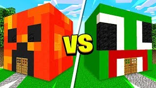 MINECRAFT PRESTONPLAYZ HOUSE vs UNSPEAKABLE HOUSE [upl. by Deny983]