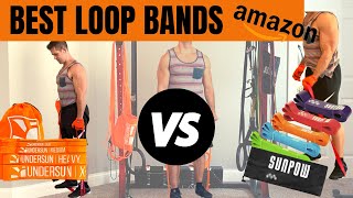 Best Loop Resistance Bands on Amazon Comparing Sunpow to Undersun Fitness for Home Workouts [upl. by Portwin]