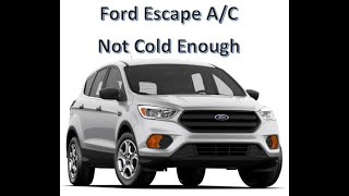 AC Not Cold Ford Escape [upl. by Sivra]