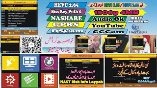 1507g New Software 2024 HEVC 265 With NASHARE amp GPRS Option 1506 1506g gprs nashare ecast [upl. by Mayer591]