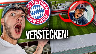 VERSTECKEN CHALLENGE AUF DEM FC BAYERN CAMPUS [upl. by Beare29]