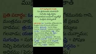 మహా మృత్యుంజయ మంత్రంgodtelugu [upl. by Anerac]