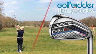 Cobra KING F7 ONE Length Irons  Hitting Review [upl. by Zoa550]