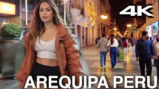 Arequipa Peru 4K Walk [upl. by Kelley]