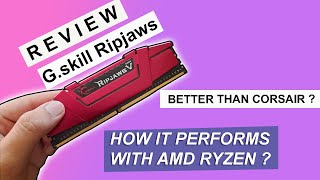 Gskill Ripjaws V 3600MHz Unboxing and Review  Best RAM for Gaming PC Build Hindi [upl. by Kachine]