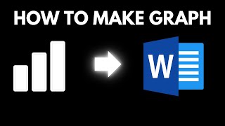 How To Make A Graph In Microsoft Word [upl. by Alael458]