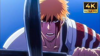 Ichigo vs Yhwach 4K English Sub  Bleach Thousand Year Blood War Part 3 [upl. by Glarum895]