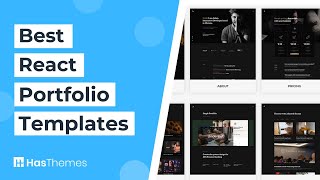 10 Best React Portfolio Website Templates in 2023  React Personal Website Templates [upl. by Swiercz902]