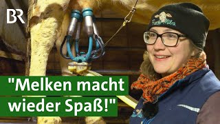 Coole Milchpreise und glückliche Bauern Täglich Kühe melken  lohnt sich wieder  Unser Land  BR [upl. by Myrwyn]