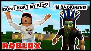 MY STALKER IS BACK AND HES AFTER MY KIDS  Roblox [upl. by Harriot955]