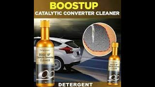 BOOST UP CATALYTIC CONVERTER CLEANER  EXPERIMENT [upl. by Slocum682]