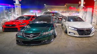 JAPANESE STANCE CARS TAKE OVER DAYTONA BEACH [upl. by Hermia]