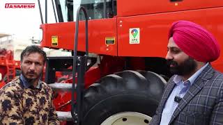 DASMESH SELF COMBINE HARVESTER FT SHONKI SARDAR [upl. by Bork]