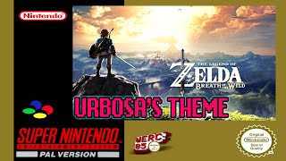 URBOSAS THEME Breath Of The Wild 16bit The Legend Of Zelda Link To The Past SNES version werc85 [upl. by Ain]