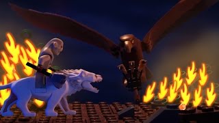 LEGO Lord of The Rings  Episode 12  Warg Attack HD Gameplay [upl. by Anoirtac40]