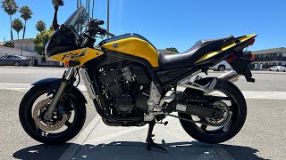 2003 Yamaha FZ1 1000  Super clean Original Fazer in the SF Bay Area [upl. by Slavin809]