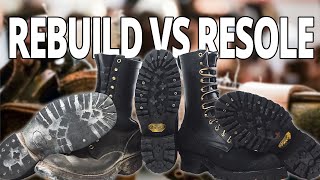 When to resole amp when to rebuild your boots [upl. by Neelav260]