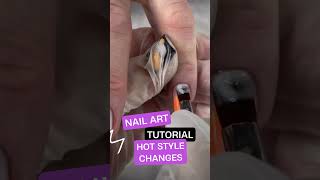 Nail Art  Ins sharing the color matching is quite amazing nailartnailartnailarts [upl. by Crawford834]