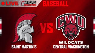 Saint Martins vs Central Washington Baseball Doubleheader  LIVE 312025 [upl. by Carita]