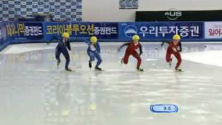 Four starts and four crashes on the ice  from Universal Sports [upl. by Jaquelyn]